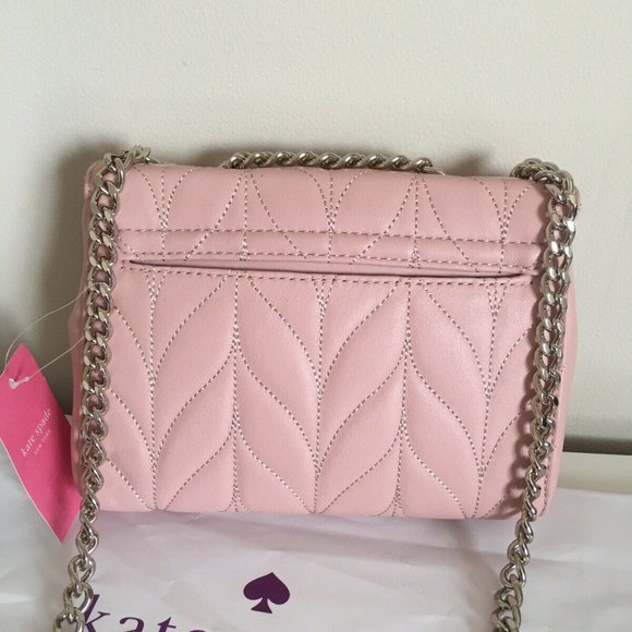 Kate Spade Briar Lane Quilted Emelyn Rosy handbag - Picture 6 of 8
